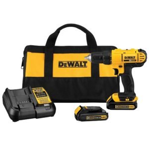 DEWALT 20V Max Cordless Drill/Driver Kit, 2 Batteries and Charger Included (DCD771C2) DEWALT 20V Max Cordless Drill/Driver Kit, 2 Batteries and Charger Included (DCD771C2)