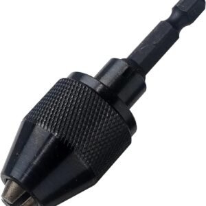 NEIKO 20753A Keyless Drill Chuck for Impact Driver, Chuck Conversion Adapter, 1/4” Hex Shank, Convert Cordless Screwdrivers into Power Drills in Seconds, For Round-Shank Drill... NEIKO 20753A Keyless Drill Chuck for Impact Driver, Chuck Conversion Adapter, 1/4” Hex Shank, Convert Cordless Screwdrivers into Power Drills in Seconds, For Round-Shank Drill...