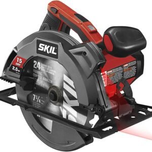 SKIL 15 Amp 7-1/4 Inch Circular Saw with Single Beam Laser Guide - 5280-01 SKIL 15 Amp 7-1/4 Inch Circular Saw with Single Beam Laser Guide - 5280-01