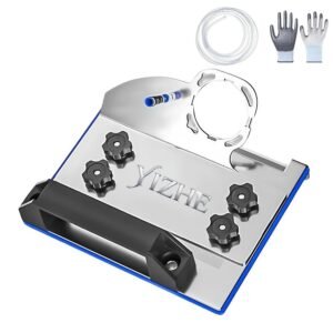 45 Ceramic Stone Chamfering Tool - Tile Chamfer Cutting Stand for 100-Type Angle Grinders 45 Ceramic Stone Chamfering Tool - Tile Chamfer Cutting Stand for 100-Type Angle Grinders