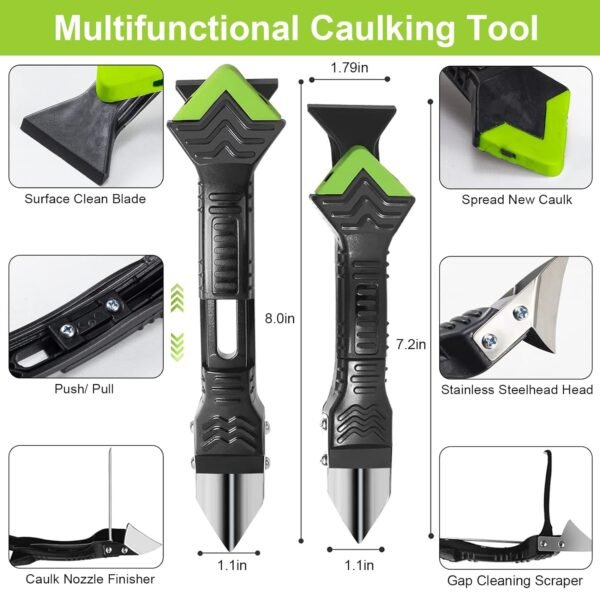 5 in 1 Caulking Tool Goopreen Review for Seamless Sealant Finishing and Removal 5 in 1 Caulking Tool Goopreen Review for Seamless Sealant Finishing and Removal