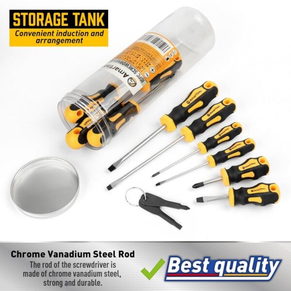 Amartisan 10-Piece Magnetic Screwdriver Set Review Durable Chrome Vanadium Steel Tools Amartisan 10-Piece Magnetic Screwdriver Set Review Durable Chrome Vanadium Steel Tools