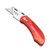 Amazon Basics Folding Utility Knife, Lightweight Aluminum Body, Red Amazon Basics Folding Utility Knife, Lightweight Aluminum Body, Red