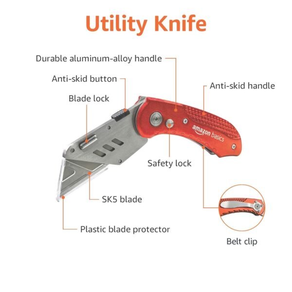 Amazon Basics Folding Utility Knife Review Durable Lightweight Aluminum Utility Knife Insights Amazon Basics Folding Utility Knife Review Durable Lightweight Aluminum Utility Knife Insights