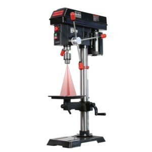 BUCKTOOL 12 INCH 6.2A Professional Bench Drill Press, 3/4HP Powerful Benchtop Drill Press, Variable Speed Drill Press with IIIA Laser and Work Light BUCKTOOL 12 INCH 6.2A Professional Bench Drill Press, 3/4HP Powerful Benchtop Drill Press, Variable Speed Drill Press with IIIA Laser and Work Light