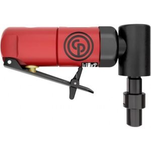Chicago Pneumatic CP875 - Air Angle Die Grinder Tool, 1/4 Inch (6 mm), 0.3 HP / 220 W, 22500 RPM, Welder, Woodworking, Automotive Detailing, Stainless Steel Polisher, Heavy Duty Chicago Pneumatic CP875 - Air Angle Die Grinder Tool, 1/4 Inch (6 mm), 0.3 HP / 220 W, 22500 RPM, Welder, Woodworking, Automotive Detailing, Stainless Steel Polisher, Heavy Duty