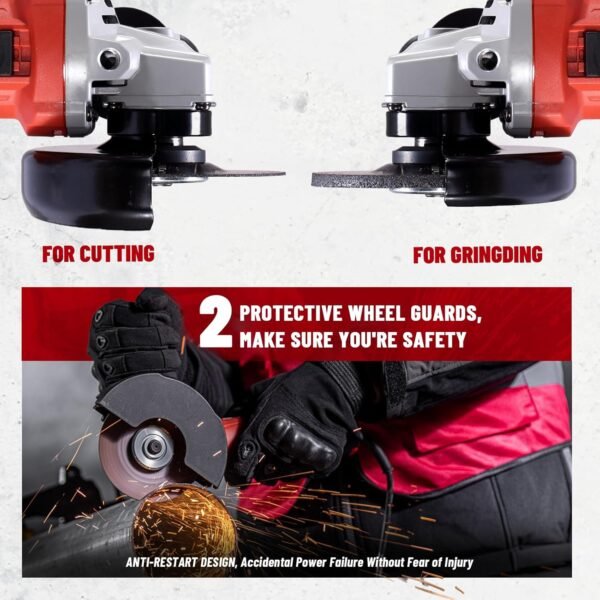 DCK 4-1/2 Inch Angle Grinder Review Powerful Compact Corded Electric Tool DCK 4-1/2 Inch Angle Grinder Review Powerful Compact Corded Electric Tool