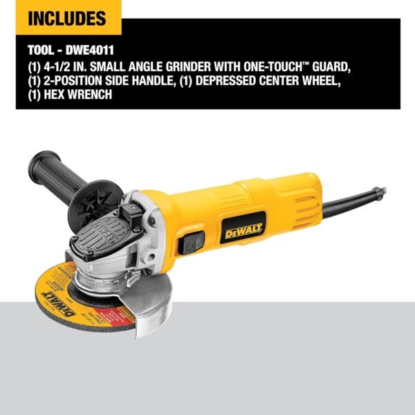 DEWALT Angle Grinder DWE4011 Review Powerful Corded Electric Tool for Fast Material Removal DEWALT Angle Grinder DWE4011 Review Powerful Corded Electric Tool for Fast Material Removal