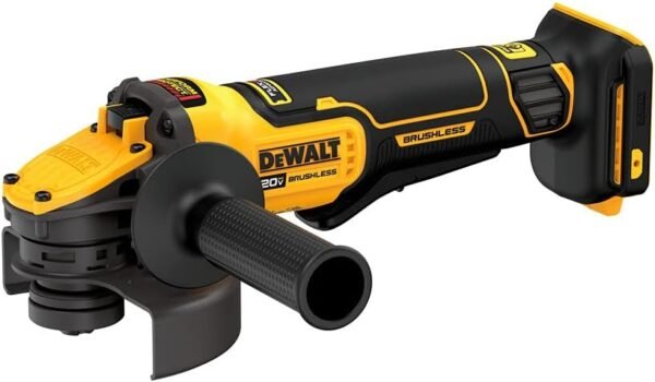 DEWALT FLEXVOLT ADVANTAGE 20V MAX* Angle Grinder, Paddle Switch, 4-1/2-Inch to 5-Inch, Tool Only (DCG416B) DEWALT FLEXVOLT ADVANTAGE 20V MAX* Angle Grinder, Paddle Switch, 4-1/2-Inch to 5-Inch, Tool Only (DCG416B)