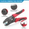 Professional Crimping Tool Review for Heat Shrink Connectors Plustool K-BM-104-US