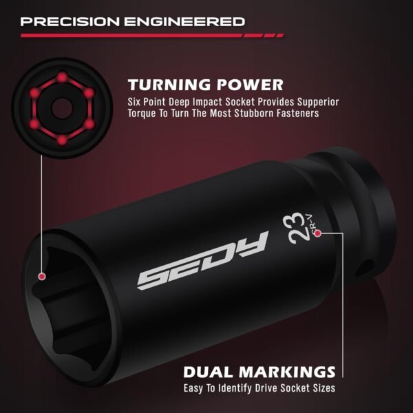 Review of SEDY 29-Piece 1/2 Drive Impact Socket Set with SAE and Metric Sizes